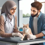 고양이 건강 검진을 통해 발견된 문제에 대한 대처 방안과 치료 방법 설명