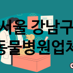 서울 강남구 동물병원 업체 추천 4