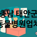 충남 태안군 동물병원 업체 추천 2