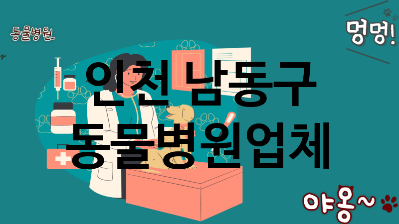 인천 남동구 동물병원 업체 추천 4