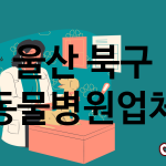 울산 북구 동물병원 추천 TOP 3