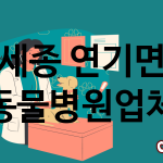 세종 연기면 동물병원 업체 추천 2