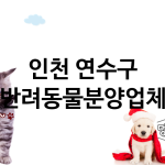 인천 연수구 반려동물분양 업체 추천 2