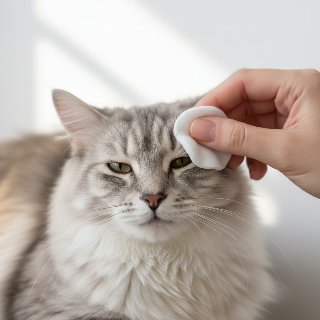 초보 집사 필독! 고양이 눈꼽 관리 방법 완벽 가이드