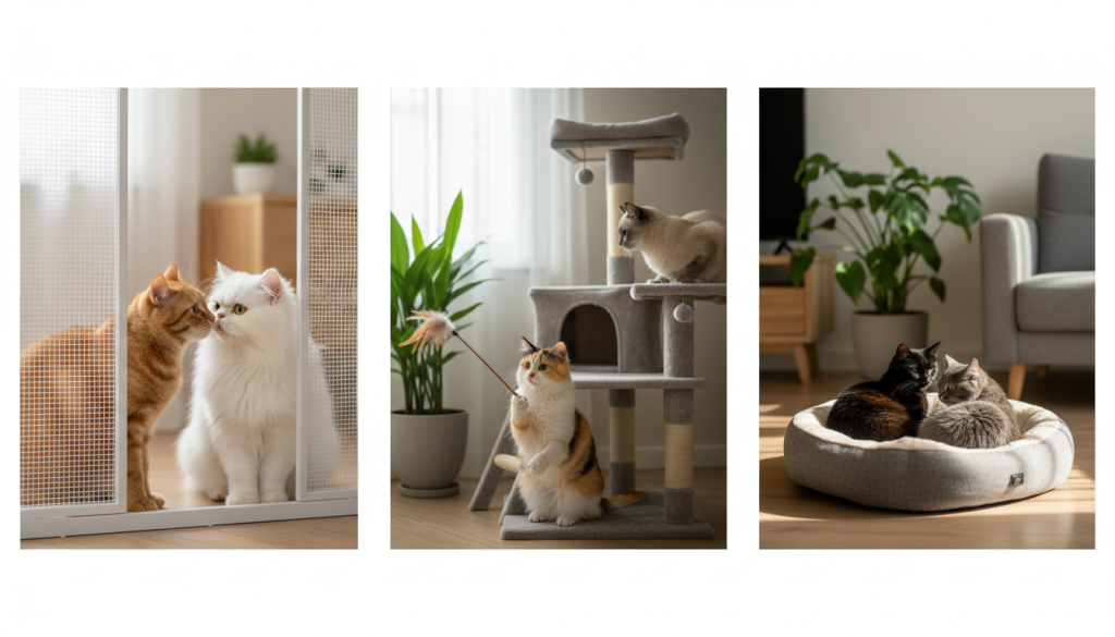 100% 성공! 반려묘 합사 성공 노하우, 스트레스 제로 가이드