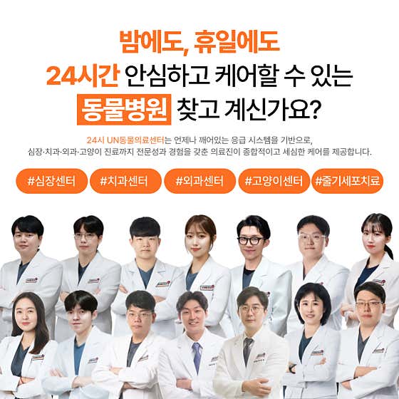 부산 24시 UN동물의료센터