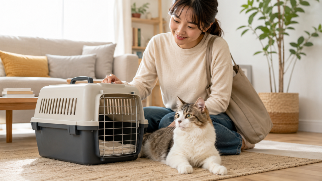 고양이 병원 이동 스트레스 줄이는 방법