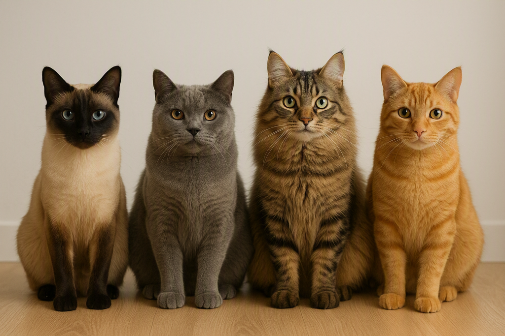 고양이 종류별 성격과 특징, 어떤 차이가 있을까?